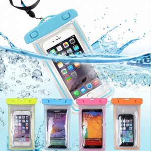 Husa Universala pentru Telefon 6.5", Waterproof Case Techsuit - Negru - Img 3