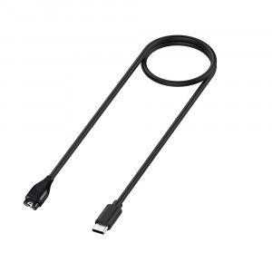 Incarcator pentru Garmin Watch, USB-C, 5W, 1m - Techsuit (TGC2) - Black - Img 3