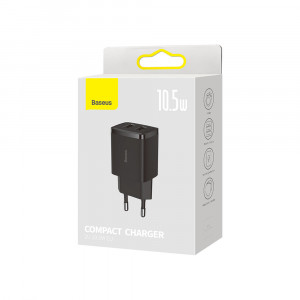Incarcator priza 2xUSB 10.5W, Baseus (CCXJ010201) - Negru - Img 7
