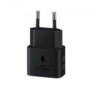 Incarcator priza USB-C, 25W + Cablu Type-C - Samsung (EP-T2510XWEGEU) - Black (Blister Packing) - Img 4