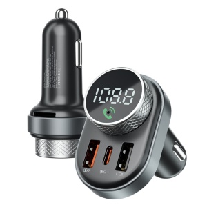 Modulator FM Auto, Proove, 30W, Fast Charge, Bluetooth 5.4, USB, Type-C, U-Disk, TF Card, Negru