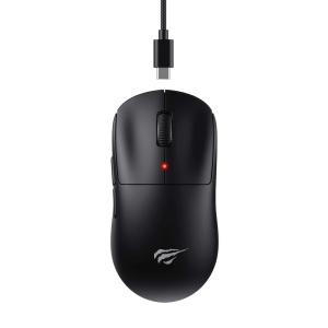 Mouse gaming wireless 2.4GHz, DPI 12000, baterie 300mAh, Havit MS970WB Pro, Negru