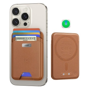 Portofel pentru Telefon cu Functie de Suport Birou - ESR (2K64402) - Caramel Brown
