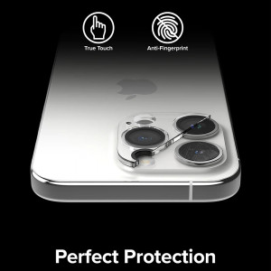 [Set 2x] Folii camera iPhone 15 Pro Max, Ringke Camera Protector Glass - Clear - Img 5
