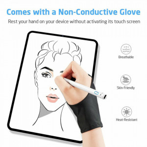 Stylus Pen pentru Android, iOS, Windows, Cablu Type-C, ESR - Alb - Img 5