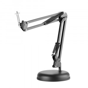 Suport Birou Multifunctional - Techsuit Adjustable Arm Mount (GT6) - Black - Img 1