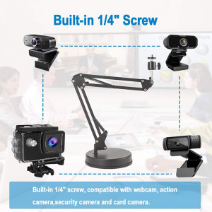 Suport Birou Multifunctional - Techsuit Adjustable Arm Mount (GT6) - Black - Img 5