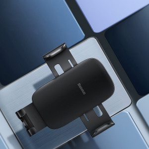 Suport de Masina pentru Telefon Grila Ventilatie - Baseus Metal Age II Gravity (SUJS000001) - Black - Img 7