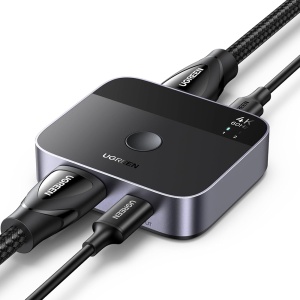 Switch, 2in, 1out, 4K@60Hz, Ugreen AW503 - Gri