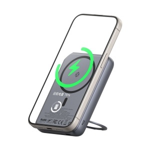 Acumulator Extern, Suport Incorporat, 10000mAh, 20W, Afisaj Digital - Mcdodo Meta Series (MC-8371) - Dark Grey