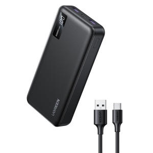 Baterie Externa 2x USB, 2x Type-C, 20000mAh, 5V/3A, Ugreen PB312, Negru - Img 3