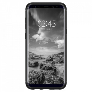Bumper Samsung Galaxy S8, Rugged Armor Spigen - Negru - Img 4