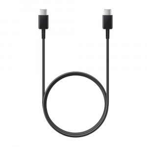 Cablu date Type-C la Type-C, 1M, Original Samsung - Negru
