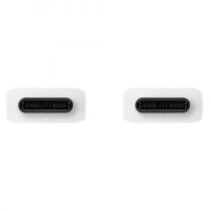 Cablu de Date Type-C la Type-C Fast Charging 3A, 1.8m - Samsung (EP-DX310JWE) - White (Bulk Packing) - Img 3