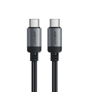 Cablu de incarcare Type-C la Type-C, 60W, 3A, Fast Charging, 1.2m - Acefast (C20-03) - Black