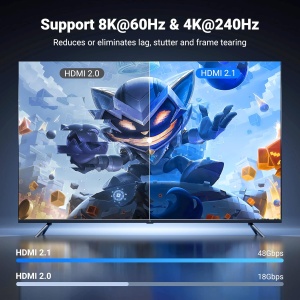 Cablu Video HDMI la HDMI, 8K@60Hz, 48Gbps, 1.5m, Ugreen HD140, Negru - Img 6