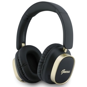 Casti Over-ear, BT, ENC - Guess Rectangle Metal Script (GUBHV28HGCSMK) - Black