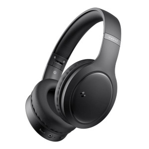 Casti Wireless Bluetooth 5.1, Havit H633BT cu Microfon, Control Butoane, Pliabile, AUX/USB-C, Autonomie 20h, Negru