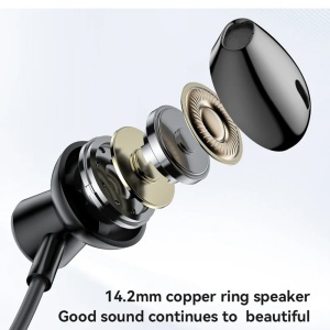 Casti Wireless, Neckband, Bluetooth 5.3, 400mAh, Magnetic, Yesido, Negru - Img 7