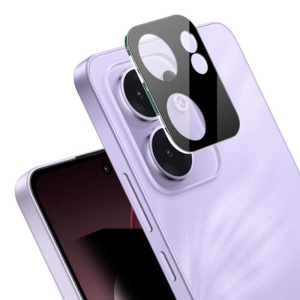 Folie camera pentru Oppo Reno13 F 4G / Reno13 F 5G / Reno13 FS 5G, SKYDDAR INNOVATION, Camera Glass Negru, set cu sticker - Img 3
