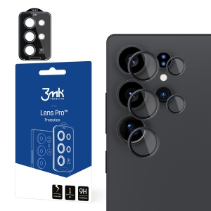 Folie camera pentru Samsung Galaxy S25 Ultra din sticla, Full Cover, Ultra Rezistenta, Premium, Lens Protection Pro 3mk, Transparenta