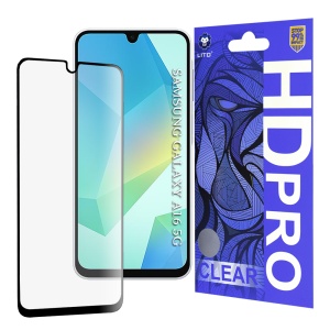 Folie de Sticla Samsung Galaxy A17 5G / Galaxy A16 5G, Sticla securizata, Lito, HD Pro Clear, Negru