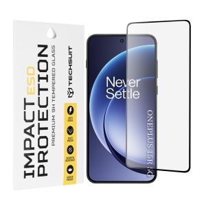 Folie pentru OnePlus 15R din Sticla Securizata, Ultra HD, set cu sticker, ESD Glass Anti Static, Transparent