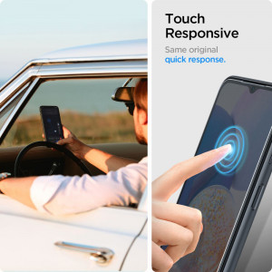 Folie pentru Samsung Galaxy A15 4G / A15 5G / A25 5G, Spigen Glas.TR Align Master - Clear - Img 6