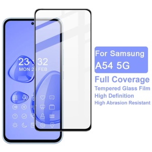 Folie pentru Samsung Galaxy A54, Sticla securizata, Full Screem, protectie 9D, Transparent - Img 3