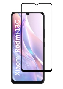 Folie pentru Xiaomi Redmi 13C 4G / Poco C65 / Redmi 13C 5G, SKYDDAR INNOVATION, Sticla Securizata, Ultra HD, Protectie 111D, Montare Simplă, Transparent, set cu sticker