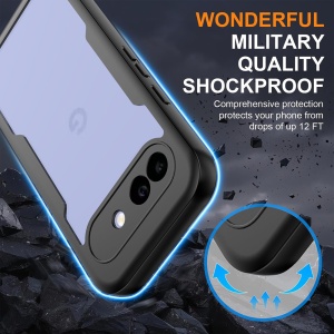 Husa 360° Google Pixel 10a, SKYDDAR INNOVATION, [Pachet 360°] ColorVerse, set cu sticker, Negru - Img 6