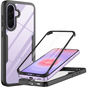 Husa 360° Samsung Galaxy A37 5G, SKYDDAR INNOVATION, [Pachet 360°] ColorVerse, set cu sticker, Negru
