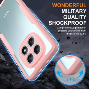 Husa 360° Xiaomi Redmi Note 15 5G / Poco M8 5G, SKYDDAR INNOVATION, [Pachet 360°] ColorVerse, set cu sticker, Roz - Img 5