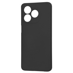 Husa Honor X5c Plus, SKYDDAR INNOVATION, din Silicon Catifelat, SoftElegance, set cu sticker, Negru - Img 3