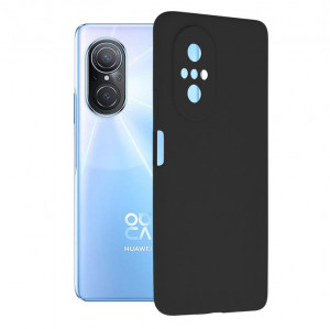 Husa Huawei Nova 9 SE din silicon moale, Techsuit Soft Edge - Negru