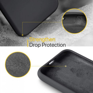 Husa iPhone 11 Pro din silicon moale, Techsuit Soft Edge - Dark Green - Img 4