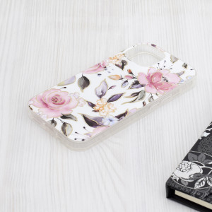 Husa iPhone 15 Marble Series, Techsuit - Chloe White - Img 3