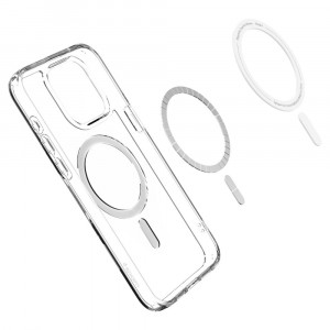 Husa iPhone 15 Pro Max, Spigen Ultra Hybrid MagSafe - Graphite - Img 7
