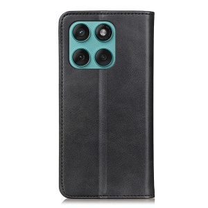 Husa Motorola Edge 60 tip carte cu Portofel Interior, Protectie la socuri, set cu sticker, smart magneto, Negru - Img 2