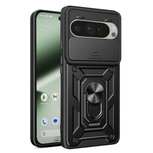 Husa pentru Google Pixel 10 / Pixel 10 Pro, SKYDDAR INNOVATION, CamShield, Negru, set cu sticker - Img 1