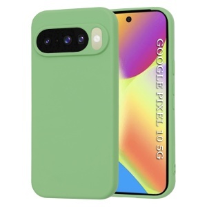 Husa pentru Google Pixel 10 / Pixel 10 Pro, SKYDDAR INNOVATION, din Silicon Catifelat, SoftElegance , Verde deschis, set cu sticker
