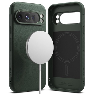 Husa pentru Google Pixel 9 Pro, Ringke, Onyx MagSafe, Verde