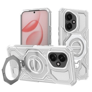 Husa pentru Honor 400, Antisoc, SKYDDAR INOVATION, Carbon Shield PRO, Magsafe, set cu sticker, Alb