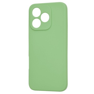 Husa pentru Honor 400 Lite, SKYDDAR INNOVATION, din Silicon Catifelat, SoftElegance , Verde deschis, set cu sticker - Img 4