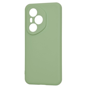 Husa pentru Honor 400 Pro, SKYDDAR INNOVATION, din Silicon Catifelat, SoftElegance, set cu sticker, Verde deschis - Img 4