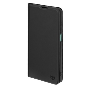 Husa pentru Honor X5c Plus tip Carte cu Portofel Interior, set cu sticker, Magskin Book, Negru - Img 5