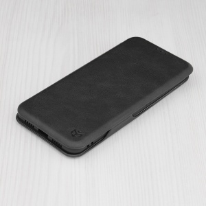 Husa pentru Huawei P20 Pro, SKYDDAR INNOVATION, Safe Wallet tip carte din Piele Ecologica, Suport Carduri, Inchidere Magnetica, Negru, set cu sticker  - Img 6