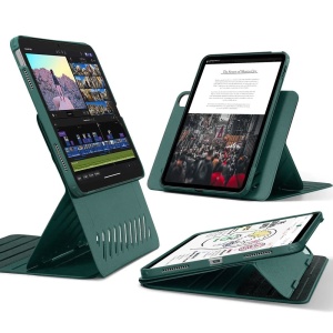 Husa pentru iPad 10 / 11 / 12, 10.9 inch, magnetica, Stand View, Shift Magnetic ESR, Verde inchis