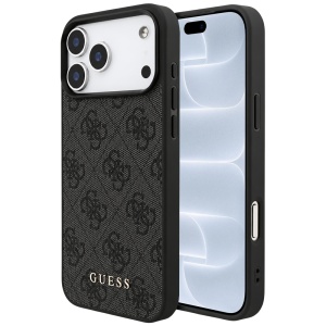 Husa pentru iPhone 18 Pro / iPhone 17 Pro - Guess Hardcase 4G Classic Logo - Black