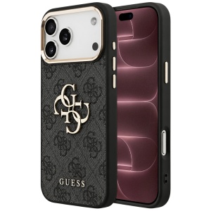 Husa pentru iPhone 18 Pro Max / iPhone 17 Pro Max - Guess Hardcase 4G Big Classic Logo - Black